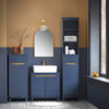 „Sobuy Blue Washbasin“, vonios baldai su 2 durimis, BZR113-B