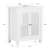 Sobuy, Washbasino aviena, vonios baldai, su 2 durimis, balta, BZR35-W