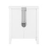 Sobuy, Washbasino aviena, vonios baldai, su 2 durimis, balta, BZR35-W