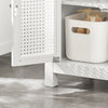 Sobuy, Washbasino aviena, vonios baldai, su 2 durimis, balta, BZR35-W