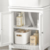 Sobuy, Washbasino aviena, vonios baldai, su 2 durimis, balta, BZR35-W