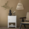 „Sobuy Nightstand“ kavos stalo stalo stalo stalo laikymo stalas FBT113-w