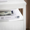 „Sobuy Nightstand“ kavos stalo stalo stalo stalo laikymo stalas FBT113-w