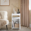 „Sobuy Nightstand“ kavos stalo stalo stalo stalo laikymo stalas FBT113-w