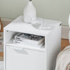 „Sobuy Nightstand“ kavos stalo stalo stalo stalo laikymo stalas FBT113-w