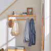 Sobuy, skrybėlės lentyna, drabužių pakaba, pakaba su 6 kabliukais, FHK06-N
