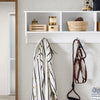 „Sobuy“ drabužių pakabos sienos lentyna frg48-w