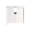 Sobuy, Washbasin aviena su 2 durimis, balta, FRG128-W
