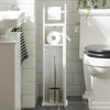 „Sobuy“ tualeto ritinio laikiklis su 1 durų vonios kabineto grindimis FRG135-W