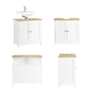 „Sobuy Washbasin“ su 2 durimis, vonios spintelės, FRG237-W