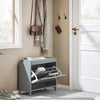 „Sobuy“ batų suolelis su laikymo skyriumi druskos batų spintelė su pagalvėle batų lentyna FSR82-L-W