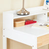 Išankstinis pardavimas „Sobuy“ stalas su lentynomis ir dėžutėmis Nešiojamojo kompiuterio stalas FWT106-W