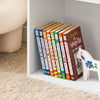 Sobuy, knygų lentynų vaikai, žaislų saugykla, balta, KMB01-W