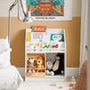 „Sobuy“ kūdikių lentynos žaislų lentyna Mažos knygų lentynos vaikų lentynų organizatorius žaislams ir knygoms KMB83-W