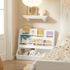„Sobuy“ kūdikio lentynos su lentynomis žaislų lentynos laikymo lentyna KMB56-W