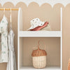 Sobuy drabužių lentynos vaikams vaikų drabužių lentynos su vaikų drabužiais su lentynomis KMB40-W