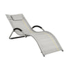 „Sobuy Sunged“ lauko baldai, „Sun Lounger“, pilka, išbandyta 120 kg, OGS38-Hg
