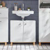 „Sobuy Washbasin“ su 2 durimis, vonios kabinetas BZR92-W