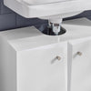 „Sobuy Washbasin“ su 2 durimis, vonios kabinetas BZR92-W