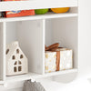 „Sobuy“ vaikų knygų spinta, sieninė spintelė, drabužių pakaba, nuotraukų lentyna, KMB46-W