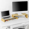„Sobuy Dissserting Monitor“ stendas su 2 skyriais, kietas bambuko BBF07-N