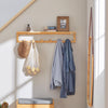 Sobuy, skrybėlės lentyna, drabužių pakaba, pakaba su 6 kabliukais, FHK06-N