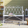 „Sobuy Garden Bench“, suolelis, parko suolelis, sodo baldai, lauko suolelis, metalinis suolelis, OGT45-W