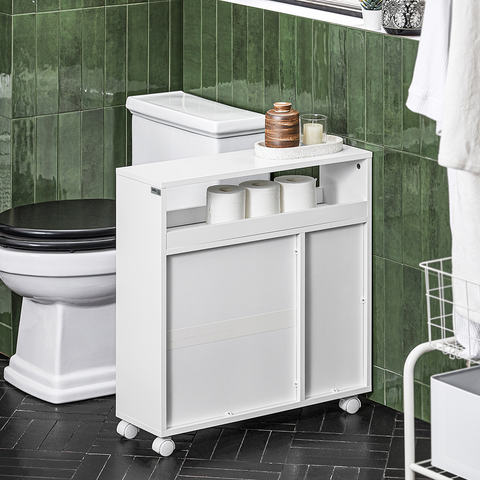 „Sobuy“ vonios kabinetas, tualetinio popieriaus žurnalas, skalbimo mašinos kabinetas BZR119-W