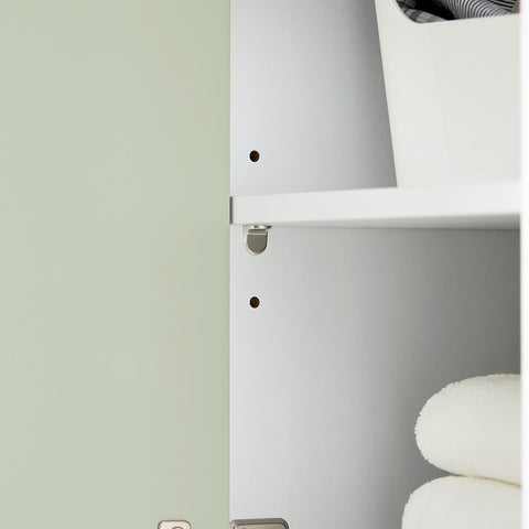 „Sobuy“ vonios kabinetas su skalbinių krepšiu vonios lentynos aukšta spintelė BZR137-GR