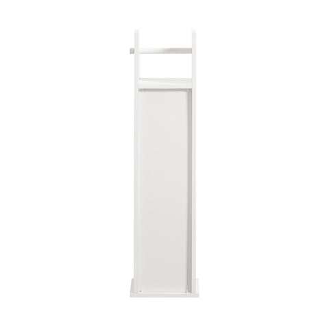 „Sobuy“ tualeto ritinio laikiklis su 1 durų vonios kabineto grindų dangteliu BZR49-W