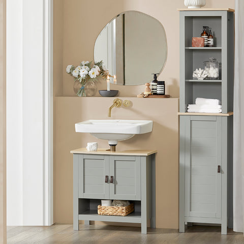 „Sobuy Washbasin“, vonios kabinetas, žema spintelė, vonios baldai BZR69-Hg