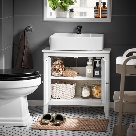 „Sobuy“, „Washbasin“ spintelė su 2 durimis, vonios baldai, FRG202-W