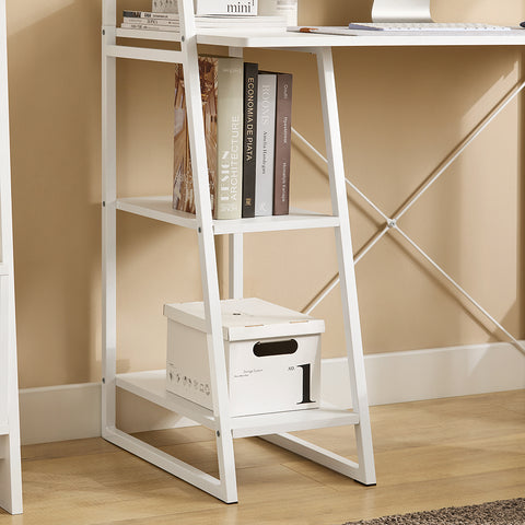 „Sobuy Desk“ su knygų lentynos kampiniu stalu, FWT29-W