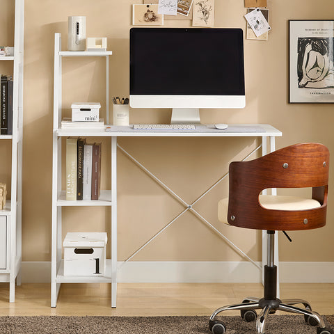 „Sobuy Desk“ su knygų lentynos kampiniu stalu, FWT29-W