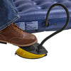 Sobuy OGS32-II-GR-P01 Luftmadrass med pump enkelsäng sovmatta campingmadrass resemadrass luftmadrass camping för individer camping mattress grön 191 x 22 x 76 cm