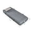 Sobuy OGS32-II-HG-P01 Luftmadrass med pump enkelsäng sovmatta campingmadrass resemadrass luftmadrass camping för individer camping mattress grå 191 x 22 x 76 cm