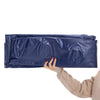 SoBuy OGS32-II-L-HG-P01 Luftmadrass med pump dubbelsäng sovmatta campingmadrass resemadrass luftmadrass camping för två, camping mattress grå 191 x 22 x 137 cm