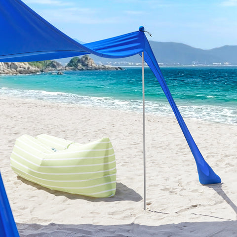 Išankstinis pardavimas „Sobuy“ palapinės paplūdimio palapinė su smėlio inkaro nešiojamuoju saulės šešėliais