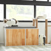 Sobuy kačių spintelės batų suolelio kačių urvas didelėms kačių kačių spintelėms medinis kačių namas FSR135-WN