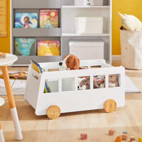 „Sobuy“ žaislų saugykla, vaikų lentyna, žaislų ir knygų organizatorius, KMB41-W