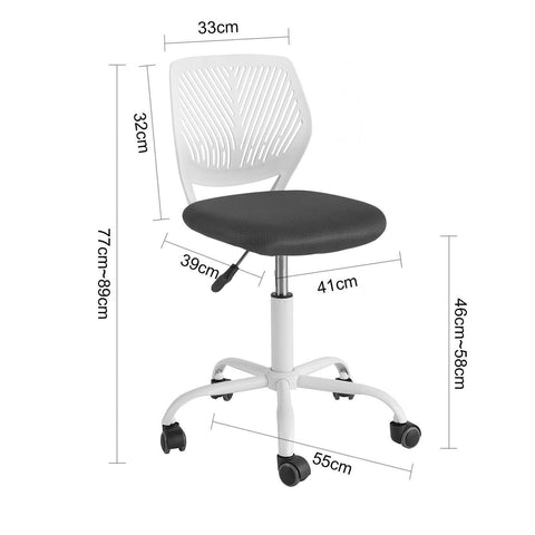 Sobuy, besisukantis fotelis, reguliuojama stalo kėdė, biuro kėdė, FST64-W
