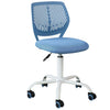 Sobuy, besisukantis fotelis, reguliuojama stalo kėdė, biuro kėdė, mėlyna, FST64-BL