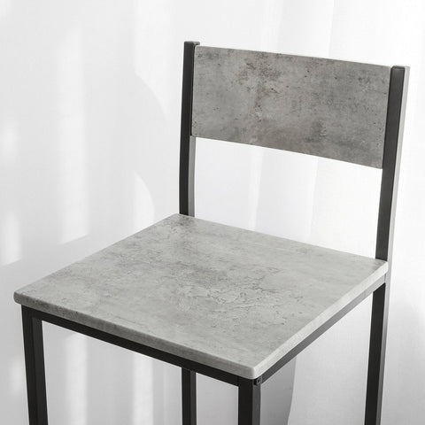 Sobuy, 2 x baro kėdės, baro kėdė su kojomis, išbandyta 120 kg, FST53-HGX2