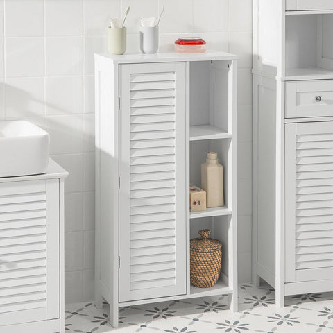 „Sobuy“ vonios spintelė su 1 durimis, šoninė bortas, vonios baldai, BZR39-W
