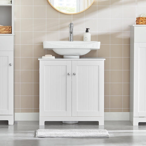 „Sobuy Washbasin“, vonios baldai, su 2 durimis, BZR18-II-W
