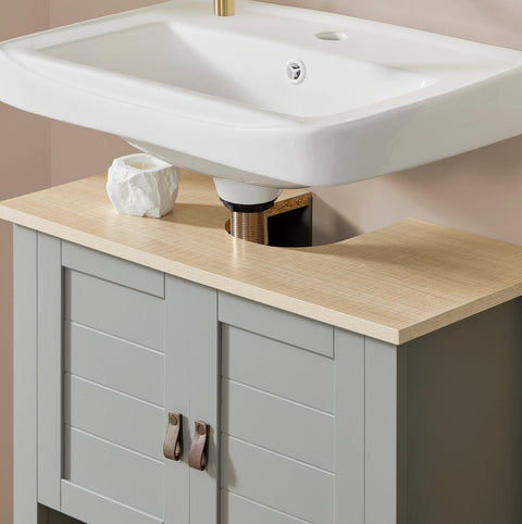 „Sobuy Washbasin“, vonios kabinetas, žema spintelė, vonios baldai BZR69-Hg