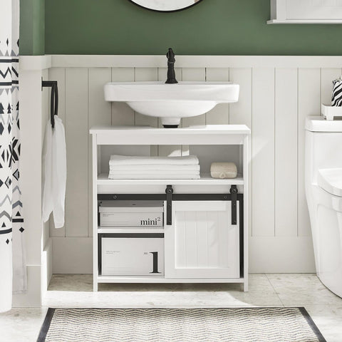 „Sobuy Washbasin“, vonios kabinetas, su stumdomomis durimis, vonios baldais BZR61-W